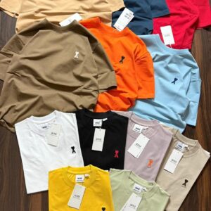 AMI REPLICA BRANDED COTTON SUMMER HALF SLEEVE T-SHIRT