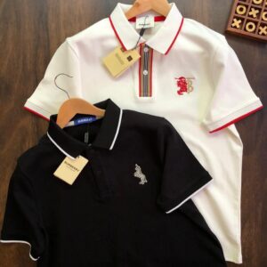 BURBERRY FIRST COPY COTTON CASUAL WEAR POLO T-SHIRT