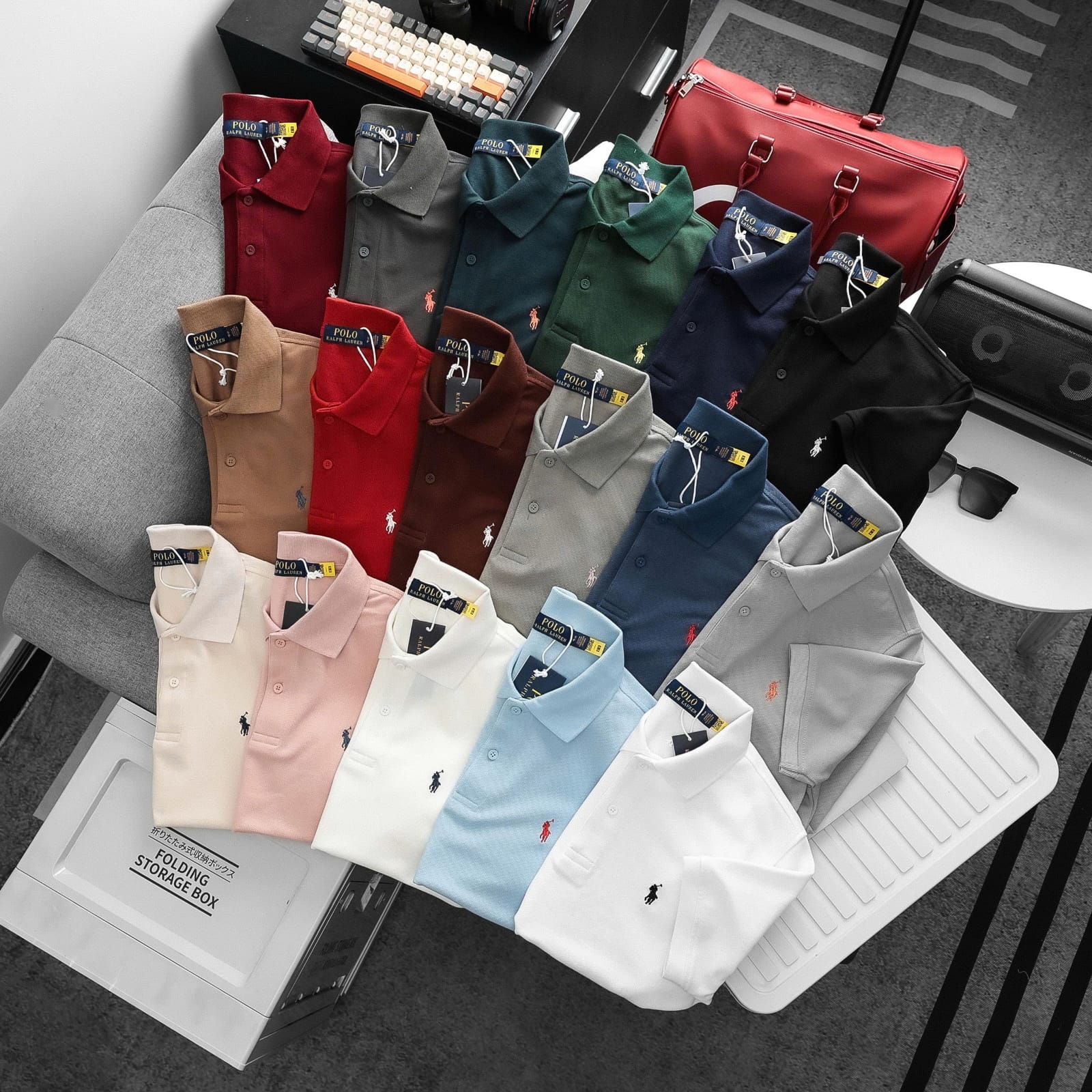 FIRST COPY RALPH LAUREN IMPORTED COTTON SUMMER POLO T-SHIRT - Image 19