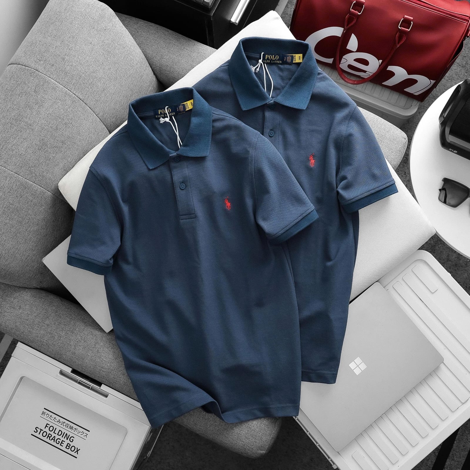 FIRST COPY RALPH LAUREN IMPORTED COTTON SUMMER POLO T-SHIRT - Image 5