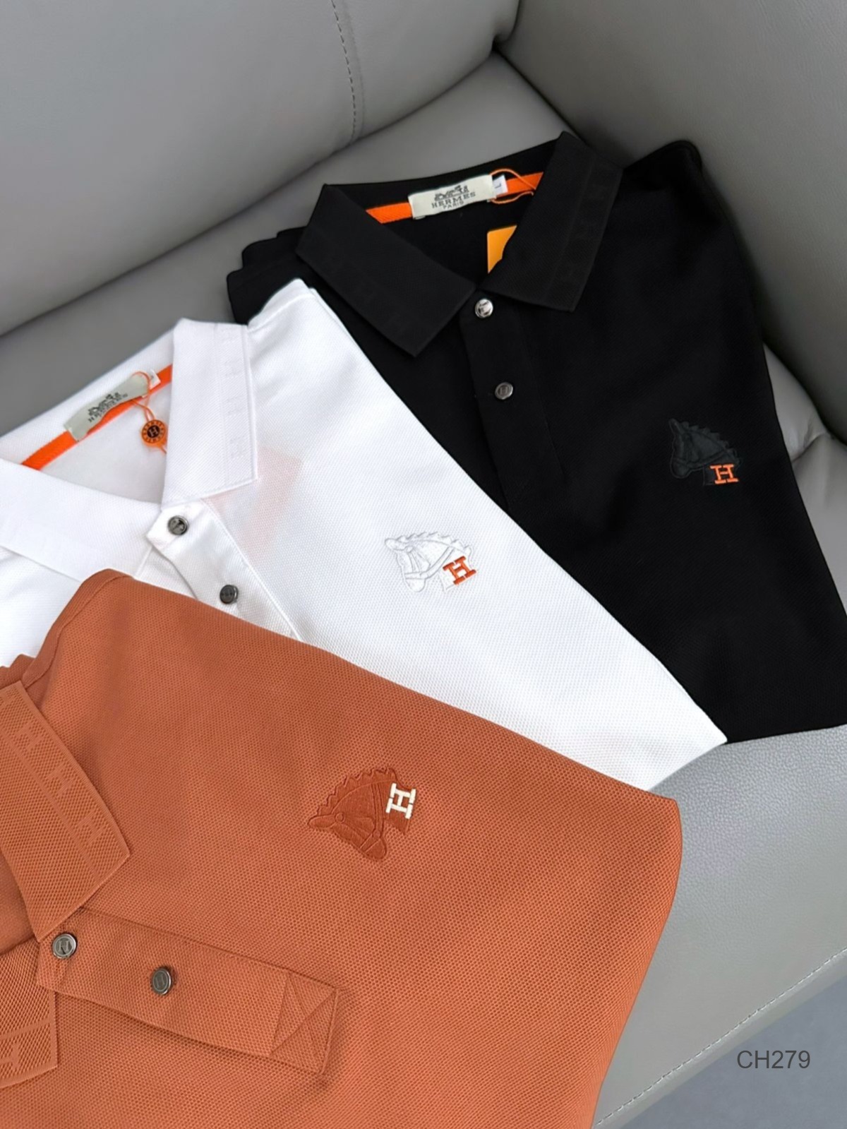 TOMFORD HIGHEND REPLICA BRANDED COTTON SUMMER POLO T-SHIRT - Image 10