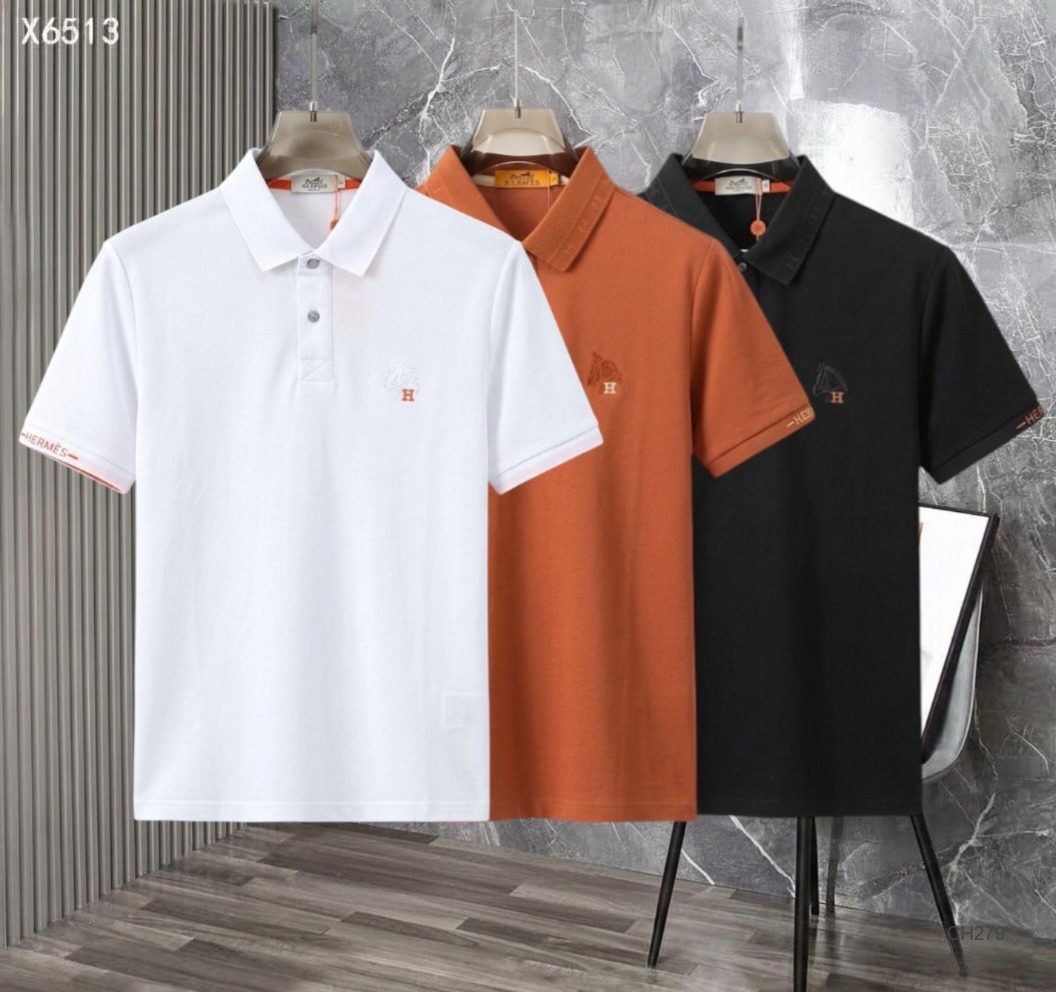 TOMFORD HIGHEND REPLICA BRANDED COTTON SUMMER POLO T-SHIRT - Image 2